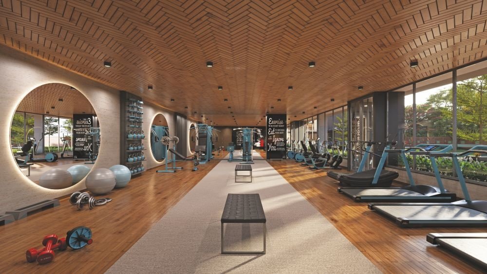  turquoise grandeure Gymnasium