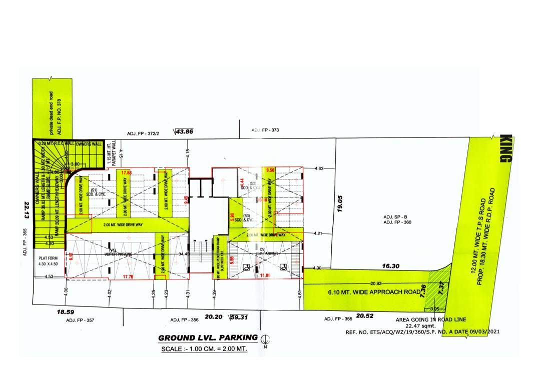  rajal apartment Rajal Apartment Cluster Plan For Ground FloorParking