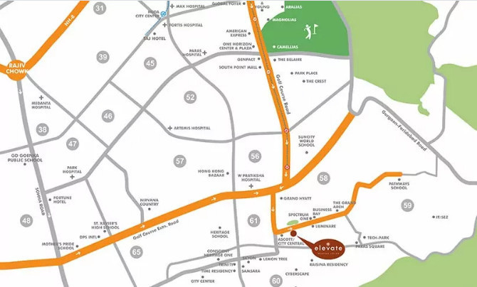  elevate phase ii Location Plan