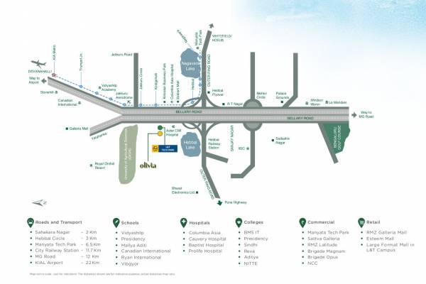 Location Plan olivia-at-raintree-boulevard-cluster-6 Location Plan