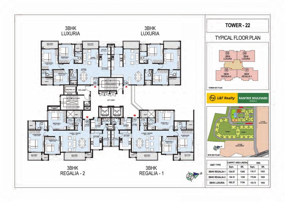 olivia at raintree boulevard Cluster Plan