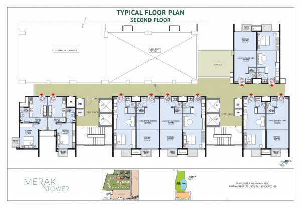 Cluster Plan olivia-at-raintree-boulevard Cluster Plan