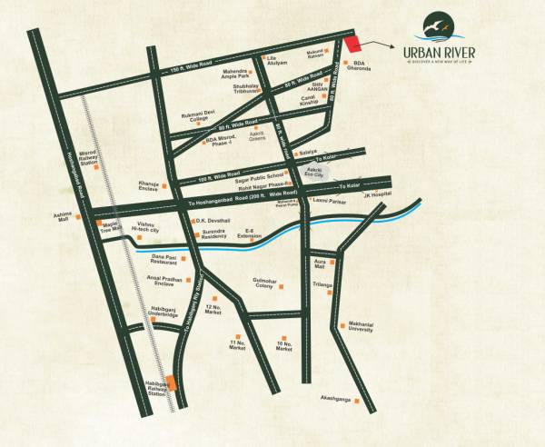  urban-river Location Plan