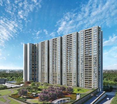 Elevation main of Godrej Park Retreat Phase 1