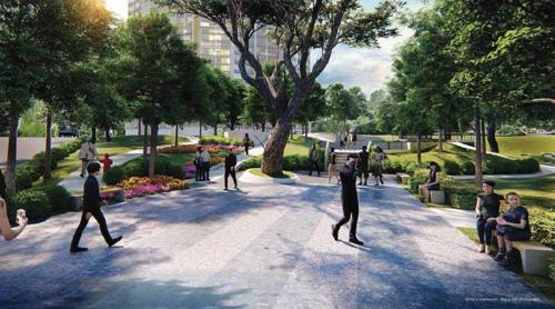 godrej-park-retreat Landscape Garden and Tree Planting