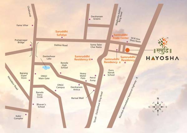 Location Plan samruddhi-hayosha Location Plan