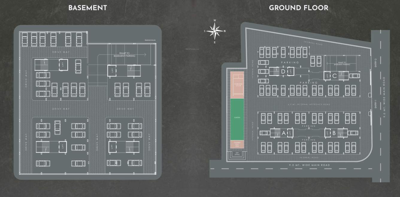  shree nidhi residency Block A Cluster Plan