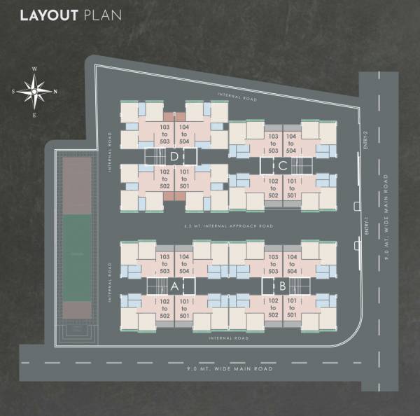  shree-nidhi-residency Layout Plan
