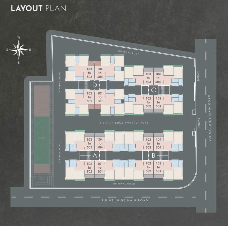  shree nidhi residency Layout Plan
