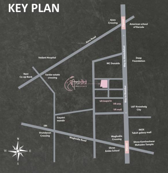  shree-nidhi-residency Location Plan