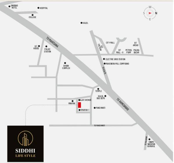  siddhi-life-style Location Plan