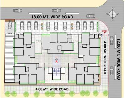  sanskar-enclave Block A Cluster Plan From 1st to 7th Floor
