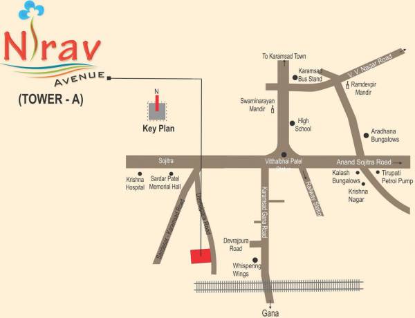  dp-nirav-avenue Location Plan