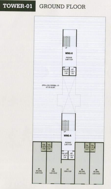  exotica Tower 1 Cluster Plan