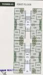  exotica Tower-1 Cluster Plan for 1st Floor