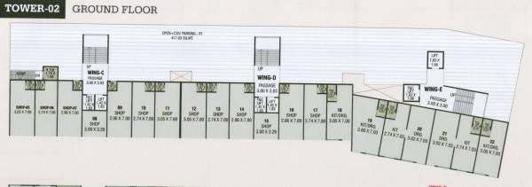  exotica Tower-2 Cluster Plan