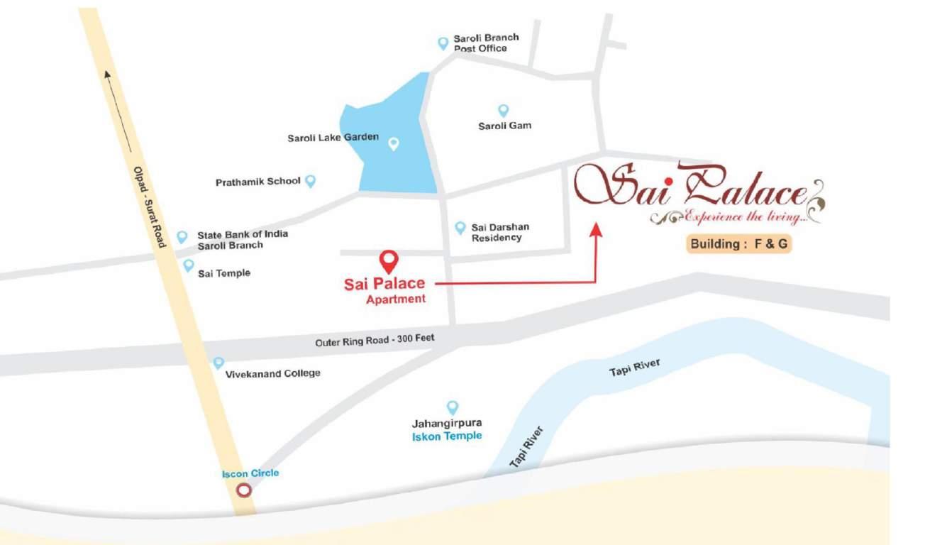  sai palace building f g Location Plan