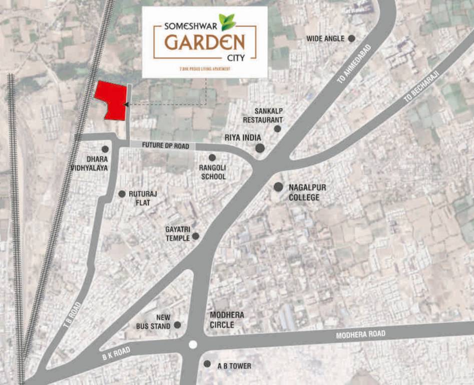  garden city Location Plan