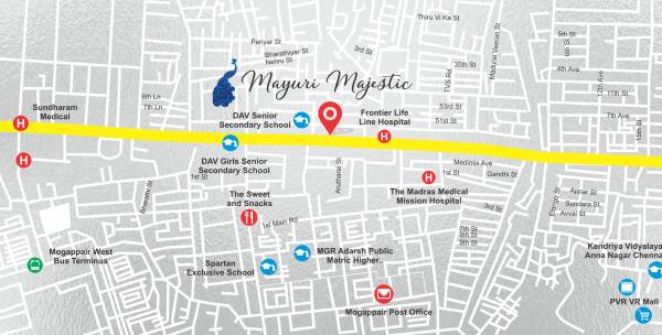  mayuri-mejestic Location Plan