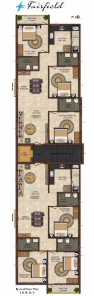 fair-field Fair Field Cluster Plan for ground Floor