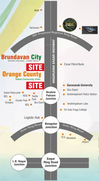  brundavan-city Location Plan