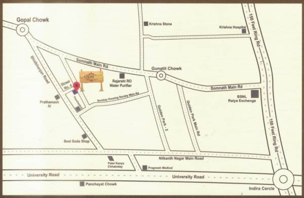  palace Location Plan