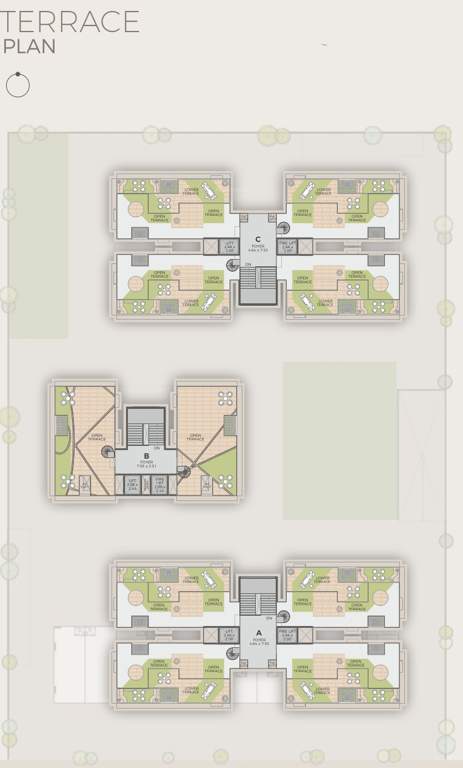  atishay shivalay iii Block A Cluster Plan For Terrace