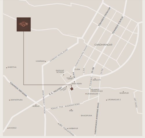  atishay-shivalay-iii Location Plan