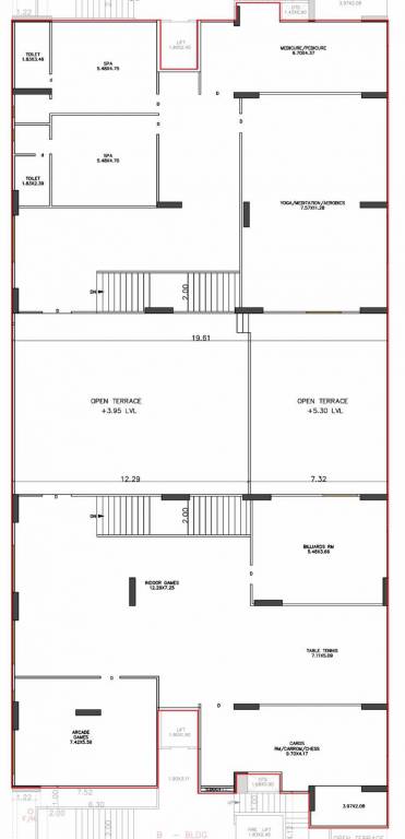 the emerald A Cluster Plan For First Floor