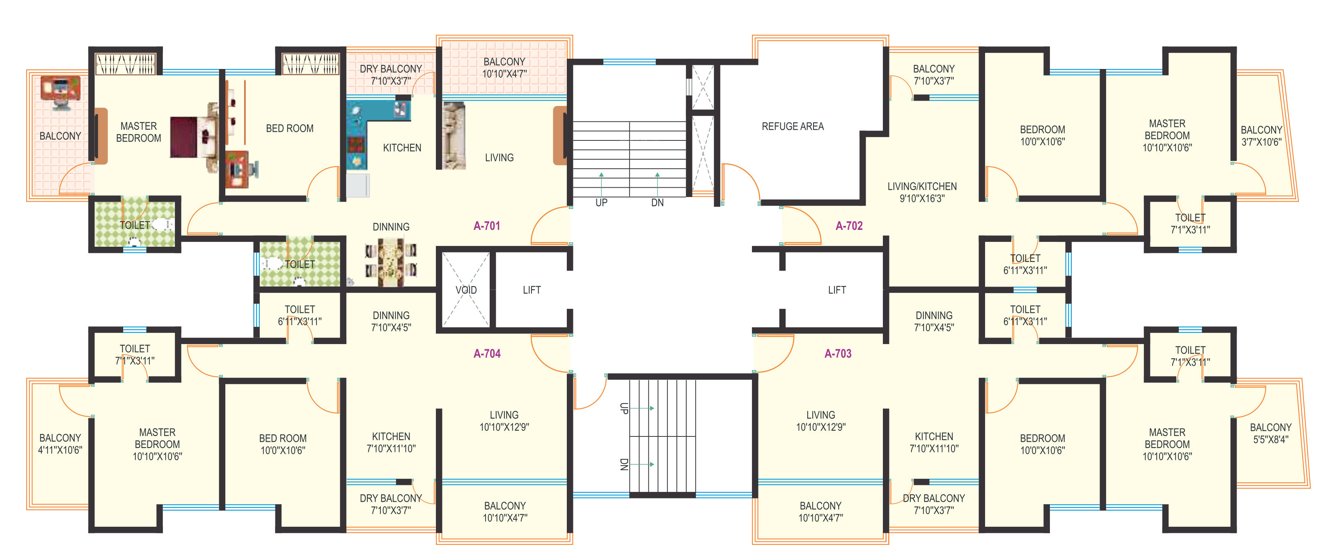  galaxy Building A Cluster Plan For 7th Refugee Floor