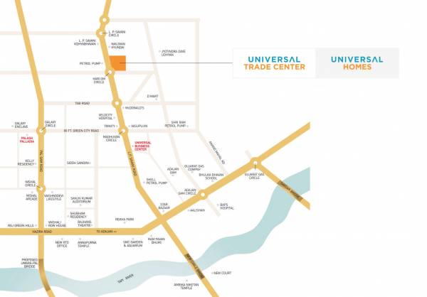 Location Plan universal-homes Location Plan