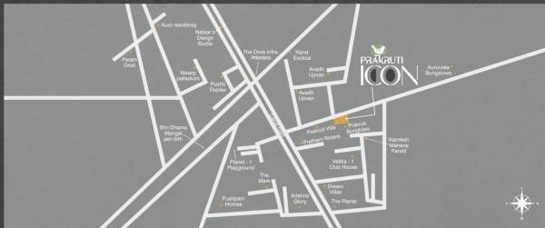  prakruti-icon Location Plan