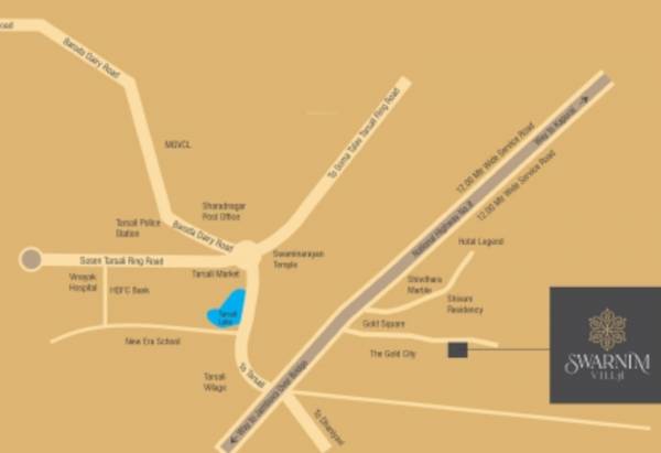 Location Plan swarnim-villa Location Plan