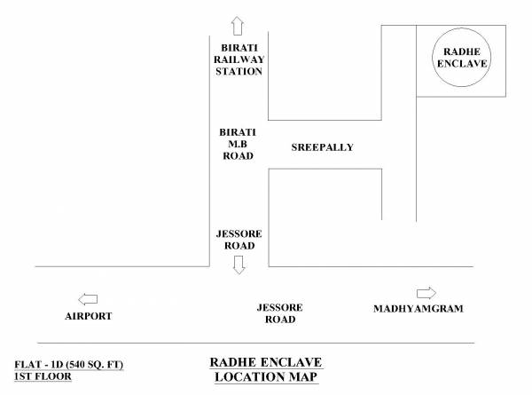  radhe-apartment Location Plan