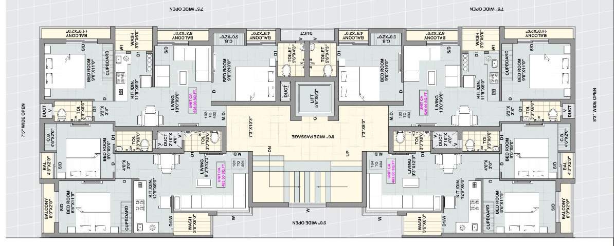  palace Cluster Plan