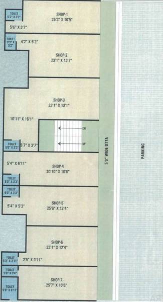 Block A Cluster Plan for ground Floor dev-shrustee Block A Cluster Plan for ground Floor