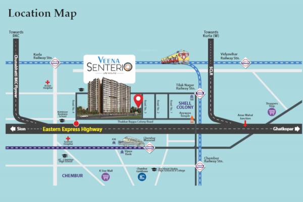  sentrio Location Plan