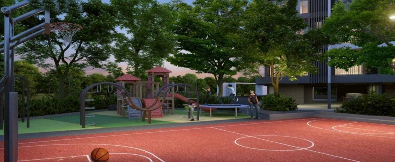  krystal one phase i Basketball Court