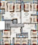  metro-view-floors Cluster Plan Tower D Typical