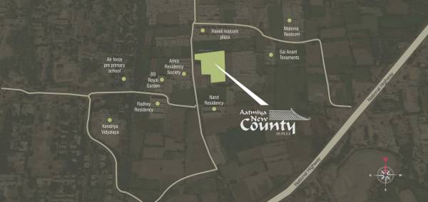  new-county-duplex Location Plan