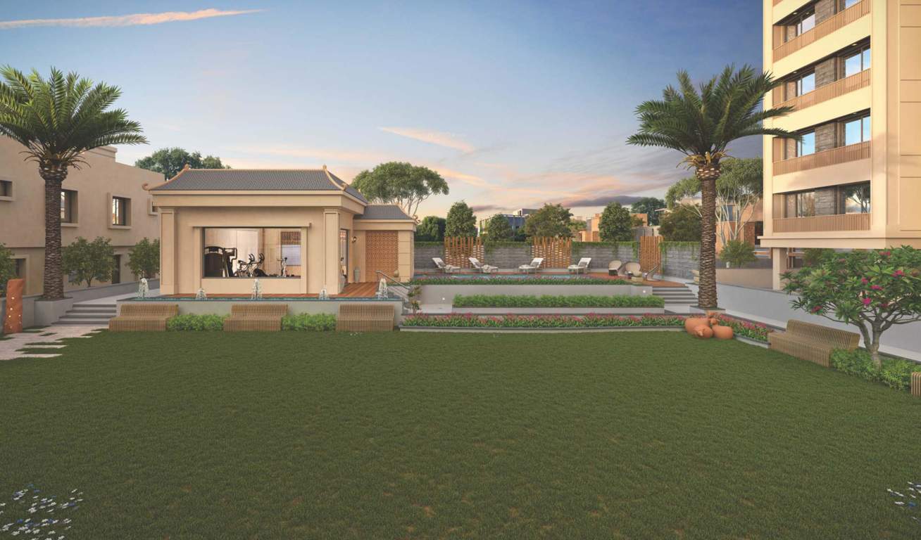 new county duplex Landscape Garden and Tree Planting