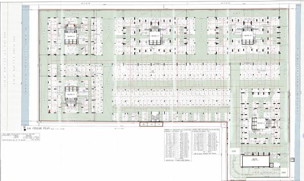 Block A B C D and E Cluster Plan for Basement 2 indraprasth-shivanta Block A B C D and E Cluster Plan for Basement 2