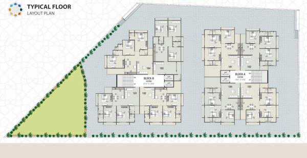  dar-e-salam-residency A+B Cluster Plan