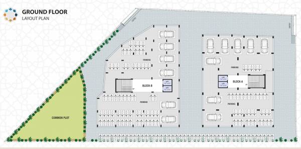  dar-e-salam-residency A+B Cluster Plan