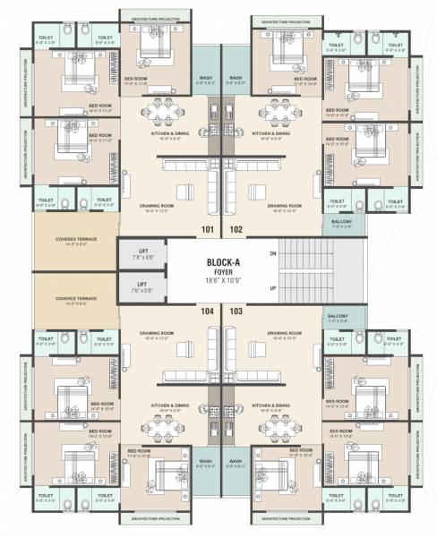  dar-e-salam-residency A Cluster Plan