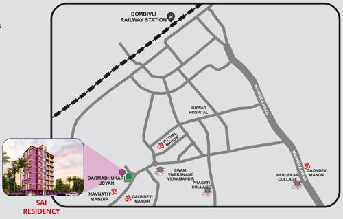  sai-residency Location Plan