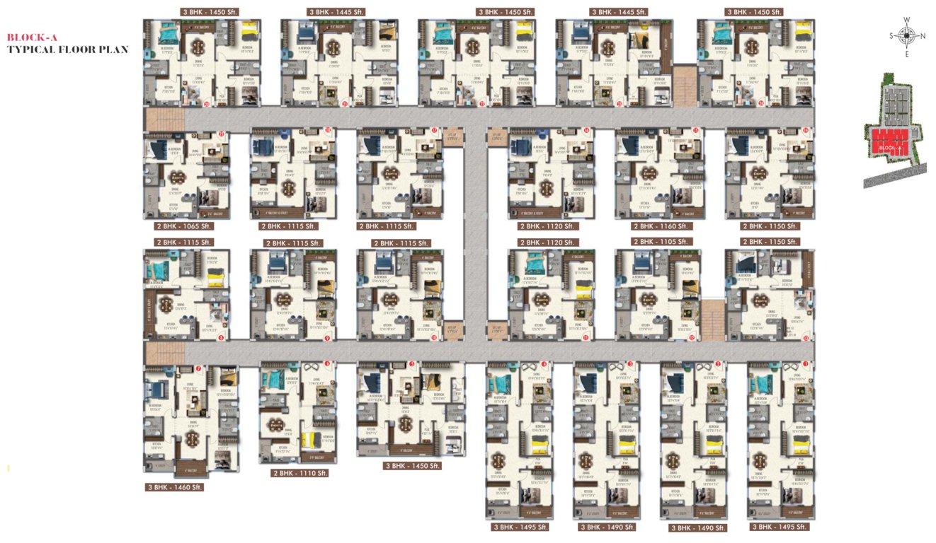  iconic towers A Cluster Plan