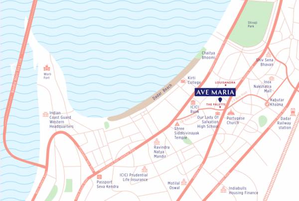  ave-maria-apartment Location Plan