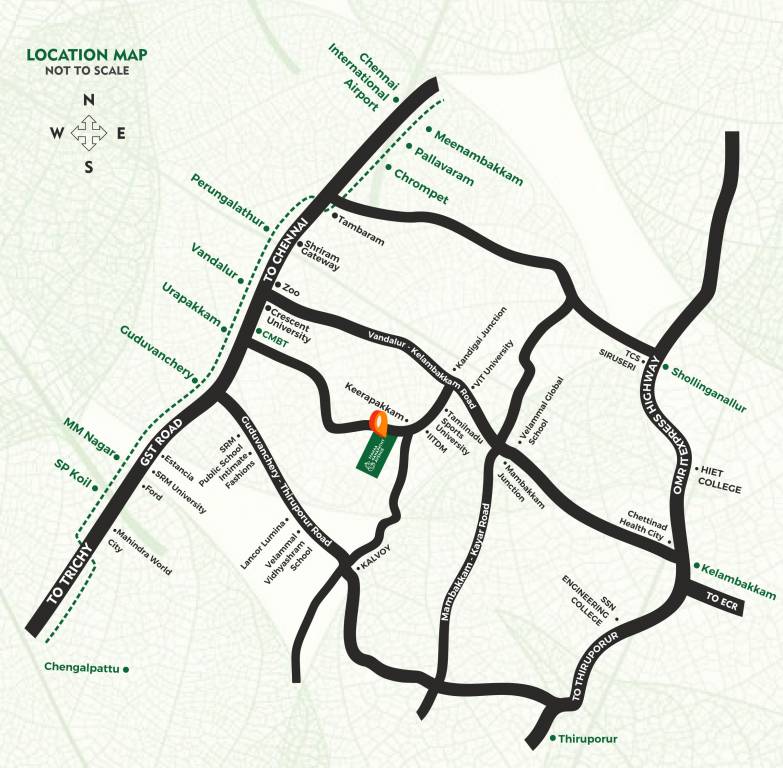  mahaa ganapathy avenue Location Plan