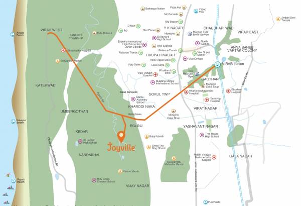  joyville-virar-phase-6 Location Plan